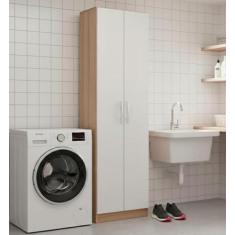 Armário Multiuso 2 Portas e 4 Prateleiras Milão - Evidência Móveis