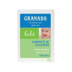 Sabonete para Bebê 90g Glicerina Erva Doce Natural Granado, 1, 90g