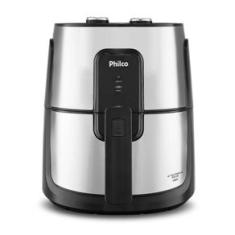 Fritadeira Air Fryer Philco PFR15PI 4,4L 1500W Antiaderente Redstone Prata 110V
