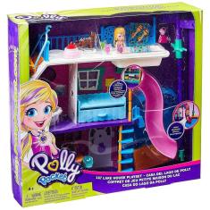 Polly Pocket E Mini Boneca Casa Do Lago Da Polly Mattel