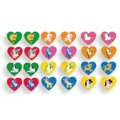 Jogo Da Memória Unicórnio 24 Peças Em Madeira