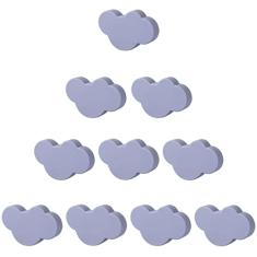 Scakbyer Puxadores de armário de 10 peças, alças de armário fofas de borracha macia, puxadores de gaveta de orifício único de silicone com parafusos para armários de cozinha armários armário