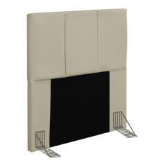 Cabeceira Cama Box Solteiro 90cm Pérola D10 Corano Bege
