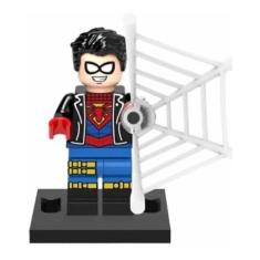 Boneco Blocos De Montar Garoto Aranha Homem Aranha