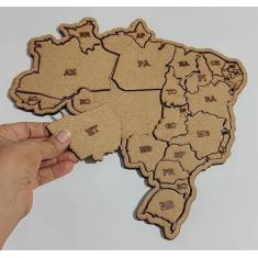 QUEBRA-CABEÇA MAPA DO BRASIL