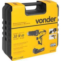 Parafusadeira/furadeira a bateria 12 V PFV 112QR VONDER