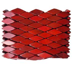 Bolsa de Madeira, tipo Carteira, Porta-Moedas, Vermelha