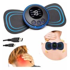 Massageador Elétrico Portátil Recarregável: Conforto para Dor nas Cost