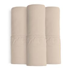 Lençol Avulso Para Berço Com Elástico Em Malha 100% Algodão e Anti Alé