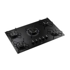 Cooktop 5 Bocas Consul a Gás Facilite CD075AE, Preto, Bivolt