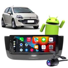 Central Multimidia 1 Din  Linea Punto 2013-2017 Carplay + Câmera de ré