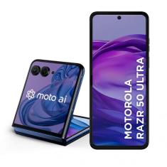 Smartphone Motorola Razr 50 Ultra 5G Navy Blue Com 512GB Azul