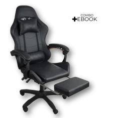 Cadeira Gamer Stillus Ergonômica Com Apoio Para Os Pés com Ebook - Ofi