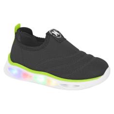Tênis Calce Fácil Infantil Luz Led Molekinho 2620.103-Masculino
