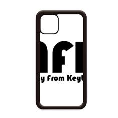 Capa com citação longe do teclado para iPhone 12 Pro Max para Apple Mini Mobile Case Shell