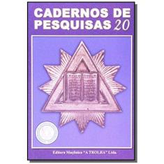 Cadernos De Pesquisa Maconicas-N.20