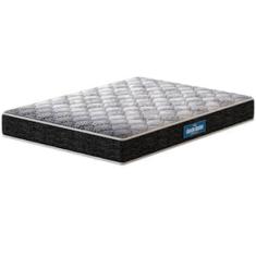 Colchão King Size Probel Guarda Costas Promiddle Espuma D28 22x193x203cm - Branco/Preto