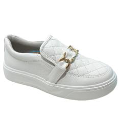 Tênis Pegada Feminino Couro Tecnologia Levitech