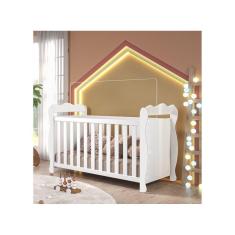 Berço Americano Lisi Moveis Peroba mini cama MDF