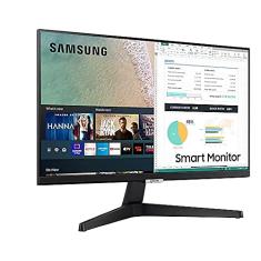 Smart Monitor Samsung 24", FHD, Plataforma Tizen™, Tap View, HDMI, Bluetooth, HDR, Preto, Série M5