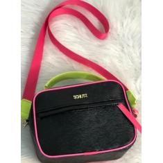 Bolsa Feminina  Maleta Transversal Tira Colo De Ombro Colorida Fashion