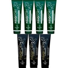 Kit 4 Pomada Massageadora Fisiofort 150g + 3 Pomada Massageadora Fisio