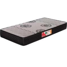 Colchão Solteiro Jade Bordado Preto D45 88x188x18 Prorelax