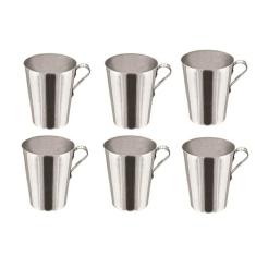 Kit Copo de Alumínio Reforçado P/ Escola Continental 06 Unid