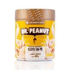 Pasta De Amendoim Dr Peanut 600g, Leite em pó