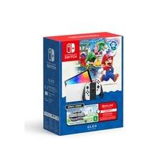 Console Nintendo Switch OLED + Super Mario Bros. Wonder + 3MO NOS - NT000053NSW