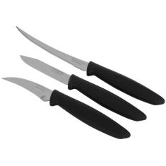 Jogo de Facas Tramontina Plenus com Lâminas em Aço Inox e Cabos de Pol