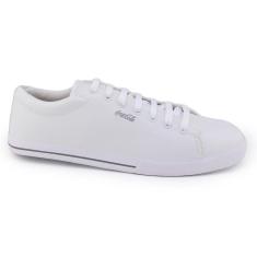 Tênis Casual Coca Cola Shoes CC2083 Island Branco-Masculino