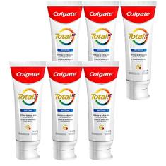 Kit Creme Dental Colgate Total 12 Whitening 90g com 6 unidades