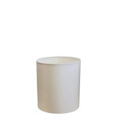 Cúpula Abajur Cilíndrica Cp-8001 Ø13x15cm Branco