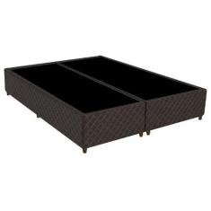 Base Cama Box Queen Gazin Bipartido - 27X158x198cm Sommie Poliéster