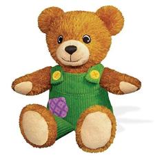 Coleção YOTTOY Corduroy Bear | Meu Amigo Corduroy Soft Stuffed Animal Plush Toy – 7,25"