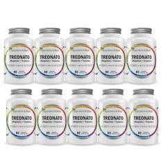 Kit Com 10- Magnésio Treonato 60 Capsulas de 600mg Flora Nativa do Brasil