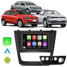 Kit Multimidia Android-Auto/Carplay Gol Saveiro Voyage G6 2013 2014 20