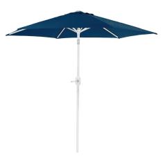 Ombrelone Central Mor Aço com Manivela 2,4m - Azul