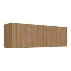 Armário Aéreo de Cozinha 4 Portas Multimóveis MP2156 – Rustic, Amplo e Ideal para Organização