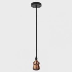 Pendente Metal Indie Decor Dot Taschibra Cobre
