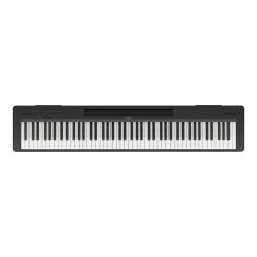 Piano Digital P 143B Preto 88 Teclas Sensitivas Com Fonte e Pedal Yamaha