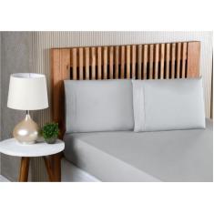 Jogo Lençol de cama Queen 400 Fios 3 Peças 40cm Altura algodao - Rafal