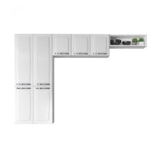 Cozinha Compacta Sem Balcão 7 Portas Rose - Itatiaia