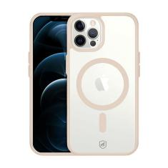 Capa Case Capinha Magsafe Para Iphone 12 Pro Max - Rosa - Gshield