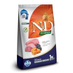 Ração Farmina N&D Pumpkin Cordeiro para Cães Adultos de Raças Médias - 10,1kg