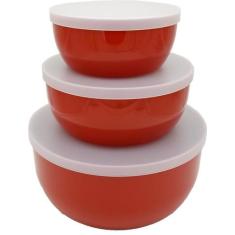 Conjunto com 3 Potes, kit com 3 tamanhos diferentes de 0,4l, 0,8l e 1,