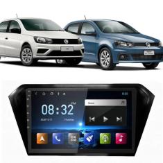 Kit Central Multimídia Android Gol Saveiro Voyage G7 G8 2017 2018 2019