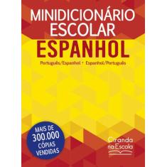 Livro - Minidicionário escolar Espanhol (papel off-set)