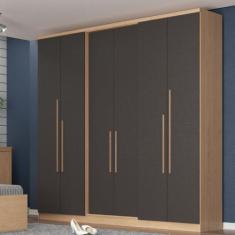 Guarda Roupa Casal 6 Portas 2 Gavetas Sonata Móveis Castro, Angelin/Ti